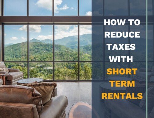 How to Reduce Taxes with Short Term Rentals