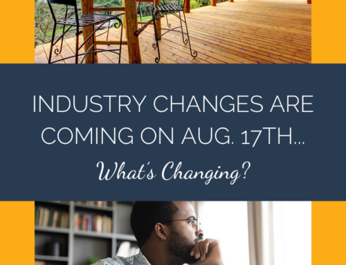 RE: Industry changes go live August 17th…what is changing?